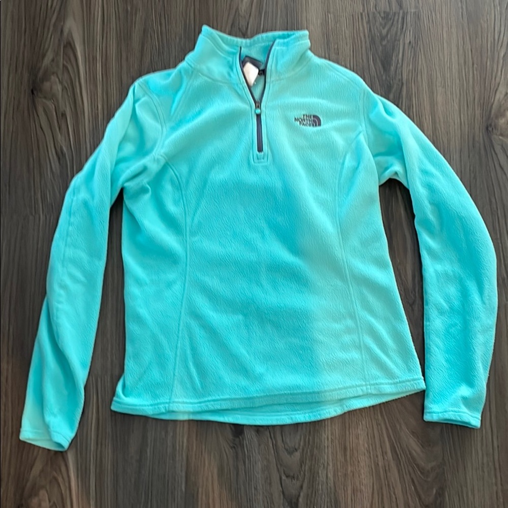 The North Face Aqua Blue Pullover